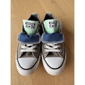 CONVERSE Double Flap Mint Chocolate Chip Blue Sneakers m 5 W 7